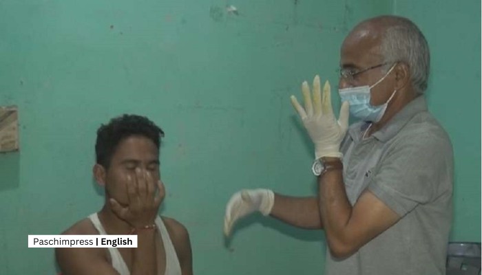 Dr. Govind KC serving the patients in the slums after retirement