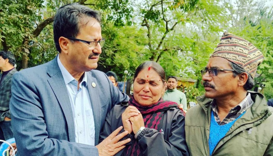Bipin Joshi's parents wait with bated breath for their son's safe release