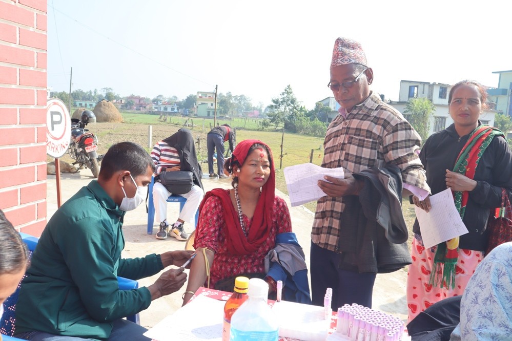 Free Health Camp Identifies High Rates of Sickle Cell Trait in Tharu Community of Kanchanpur