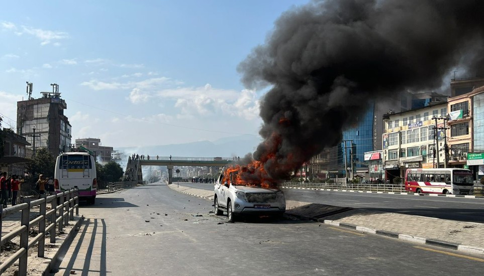 Minister Jwala's vehicle set ablaze, five arrested